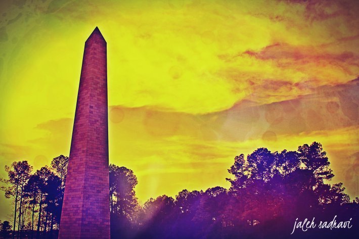 faux washington monument